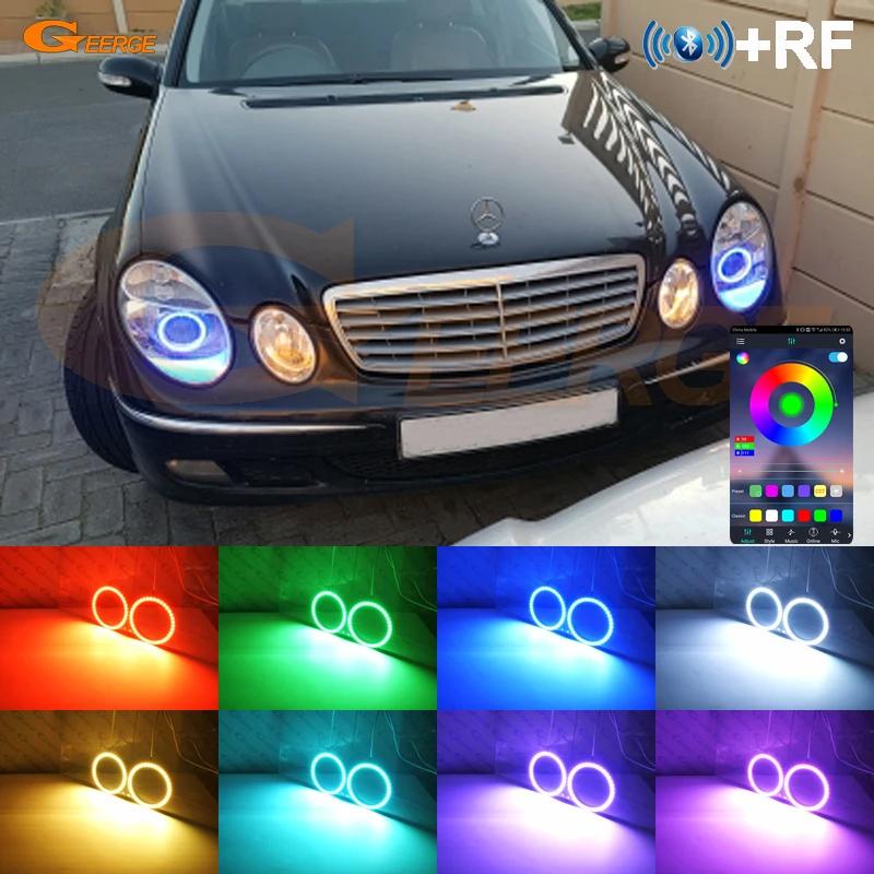޸  E Ŭ W211 2003-2009 RF   , Ƽ ÷ Ʈ Ʈ RGB LED õ  ŰƮ Ϸ 
